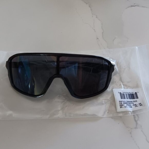 UNDER ARMOUR Sunglasses GAMEDAY/G SHIELD Black NEW - Picture 8 of 10